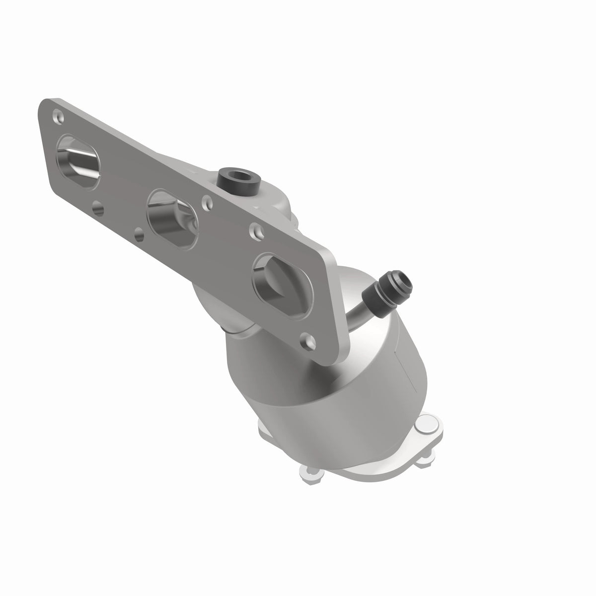 Catalytic Converter with Integrated Exhaust Manifold for HM Grade Federal / EPA Compliant Direct-Fit Manifold Catalytic