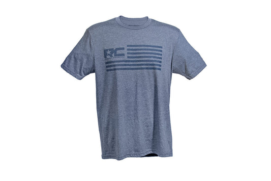 Rough Country T-Shirt - American Flag - Blue - MD - 84079MM