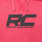 Rough Country Hoodie - Heater - Red/Gray - 2XL - 840832X