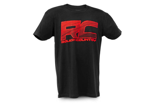 Rough Country T-Shirt - Pattern - Black - MD - 84085MD