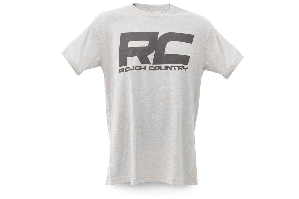 Rough Country T-Shirt - Logo - Grey - LG - 84086LG