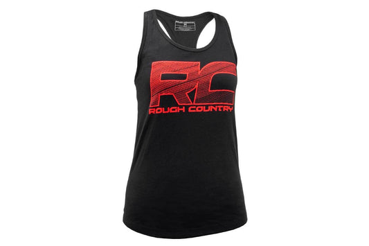 Rough Country Tank Top - Women Fts - Black - LG - 84087LG