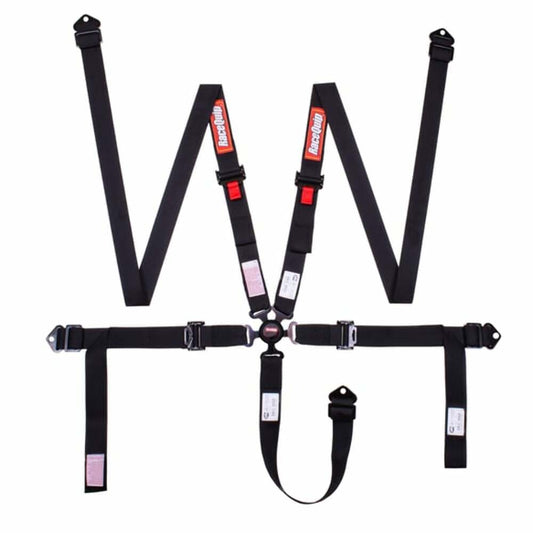 Cam 16.1 5Pt 2' Belts Pd Lap Blk Hw  Blk - 841001RQP