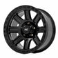 Rough Country 84 Series Wheel; Gloss Black; 18x8.5; 5x5; +0mm 84180918