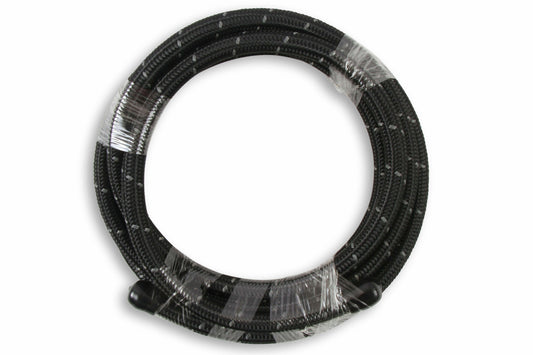 Mr. Gasket Black Nylon Braided Hose 6 AN - 20 Feet - 842006
