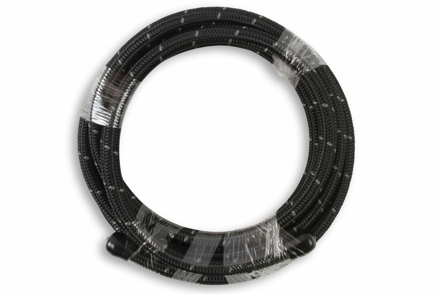 Mr. Gasket Black Nylon Braided Hose 6 AN - 20 Feet - 842006
