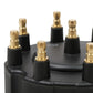 Black Distributor Cap, GM HEI, Late Model, Ext Coil - 84263