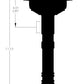 Chevy Crab Cap Crank Trigger Distributor - 8489