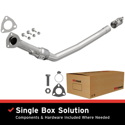 2004-2005 Audi A4 Quattro Direct-Fit Front Pipe Kit 107-0240