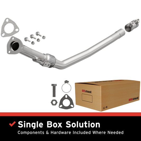 2004-2005 Audi A4 Quattro Direct-Fit Front Pipe Kit 107-0240