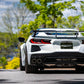 2020-2024 Chevrolet Corvette Stingray 3" Cat-Back; Quad Split Rear 4.5" S70413CF - Cat Back Exhaust Car Part People