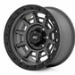Rough Country 85 Series Wheel Beadlock Gray/Black 17x9 8x6.5 +0mm 85170010A