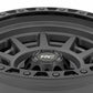 Rough Country 85 Series Wheel Beadlock Gray/Black 17x9 8x6.5 +0mm 85170010A