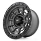 Rough Country 85 Series Wheel Beadlock Gray/Black 17x9 5x4.5 -12mm 85170913A