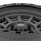Rough Country 85 Series Wheel Beadlock Gray/Black 17x9 5x5 -12mm 85170918A