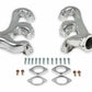 Fits Small Block Chevy,2.5" collector-Silver Ceramic, Exhaust Manifold 8525-1HKR