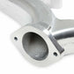 Fits Small Block Chevy,2.5" collector-Silver Ceramic, Exhaust Manifold 8525-1HKR