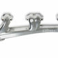 Fits Small Block Chevy,2.5" collector-Silver Ceramic, Exhaust Manifold 8525-1HKR