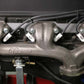 Fits Small Block Chevy,2.5" collector-Silver Ceramic, Exhaust Manifold 8525-1HKR