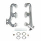 Fits Small Block Chevy,2.5" collector-Silver Ceramic, Exhaust Manifold 8525-1HKR