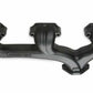 Fits Small Block Chevy, Raised D-Port, 2.5", Black, Exhaust Manifold 8527-3HKR