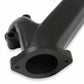 Fits Small Block Chevy, Raised D-Port, 2.5", Black, Exhaust Manifold 8527-3HKR