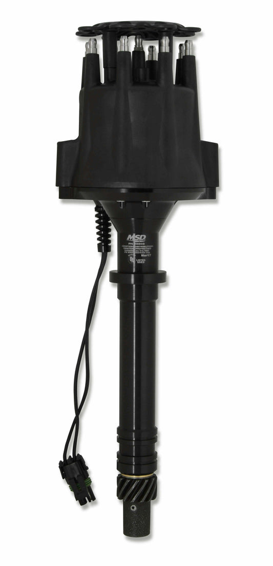 Chevy V8 Marine Certified Distributor-Black - 85603
