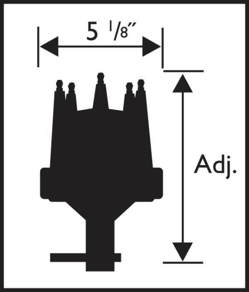 Flathead Ford Ready-to-Run Distributor for '49-'53 - 8573