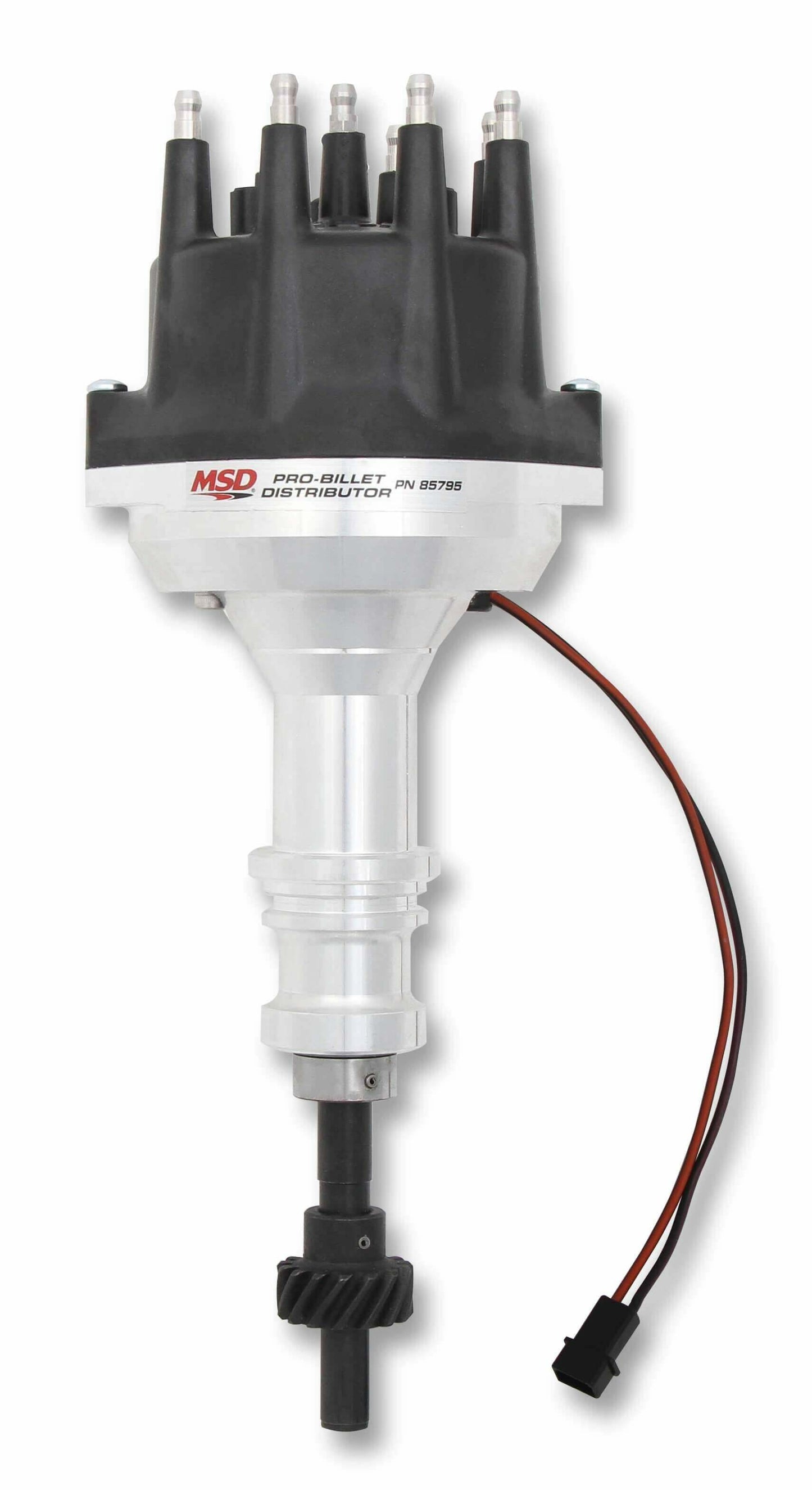 Ford 289-302 Small Diameter Black Cap Pro-Billet Distributor - 85795