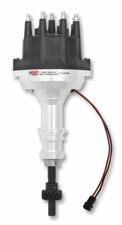 Ford 289-302 Small Diameter Black Cap Pro-Billet Distributor - 85795