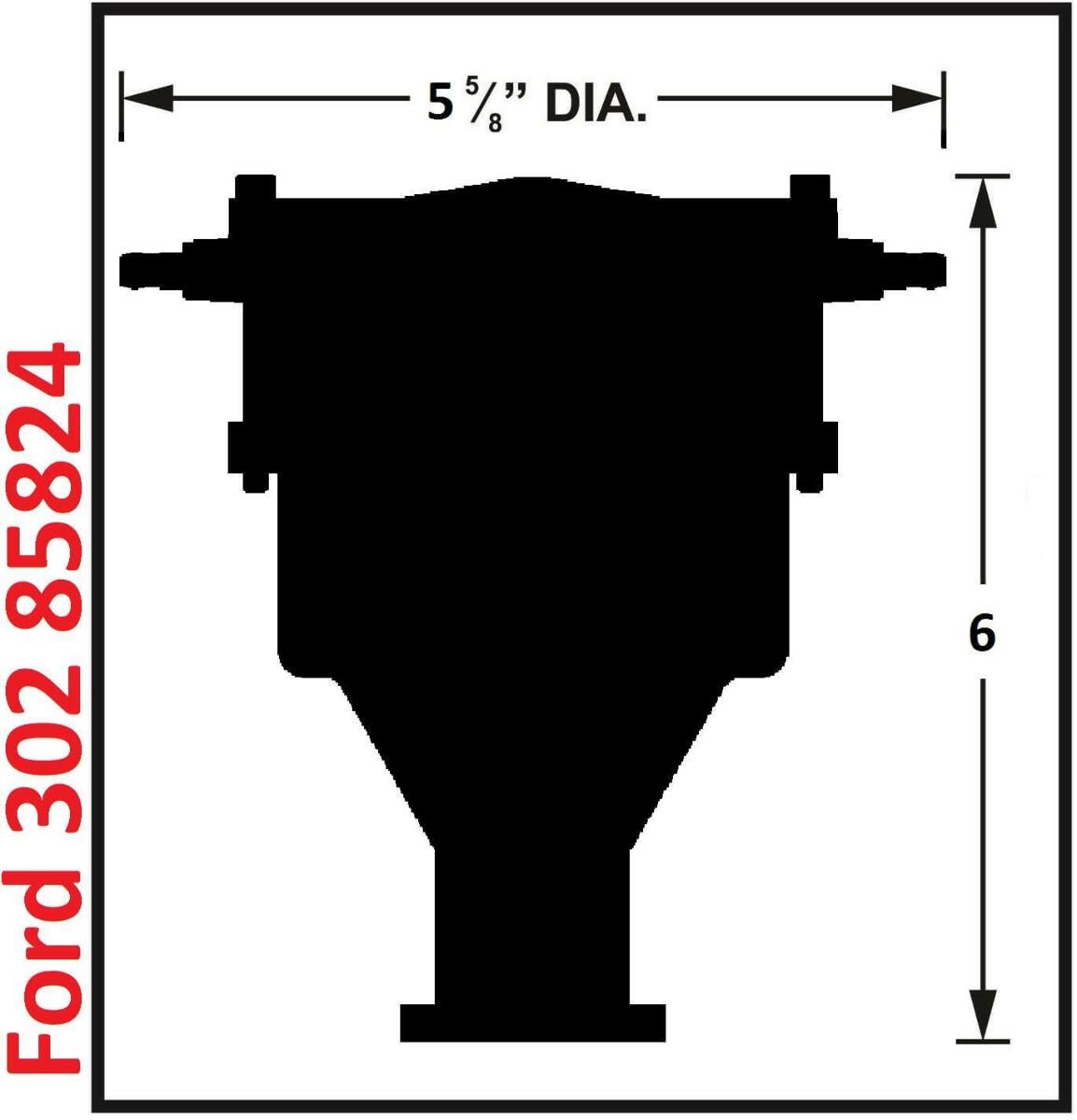 Ford 289 - 302 Crab Cap Distributor - 85824