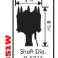 Ford V8 351W Billet Distributor - 8584