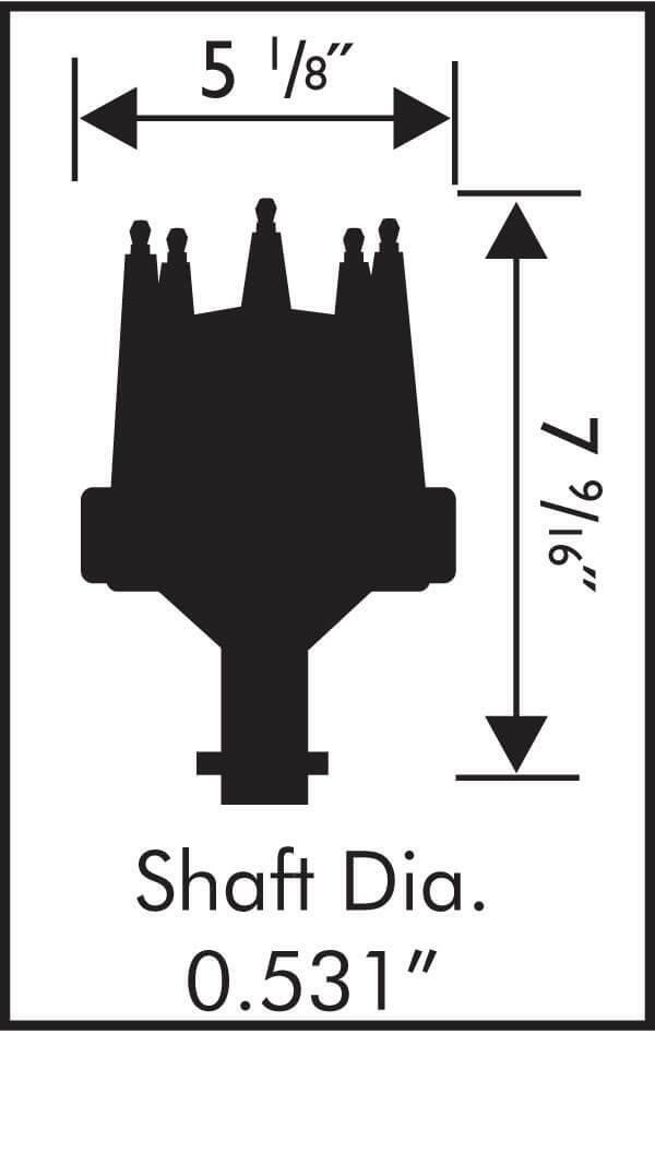 Ford FE Pro-Billet Distributor - 8594