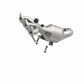 Catalytic Converter with Integrated Exhaust Manifold for HM Grade Federal / EPA Compliant Direct-Fit Manifold Catalytic