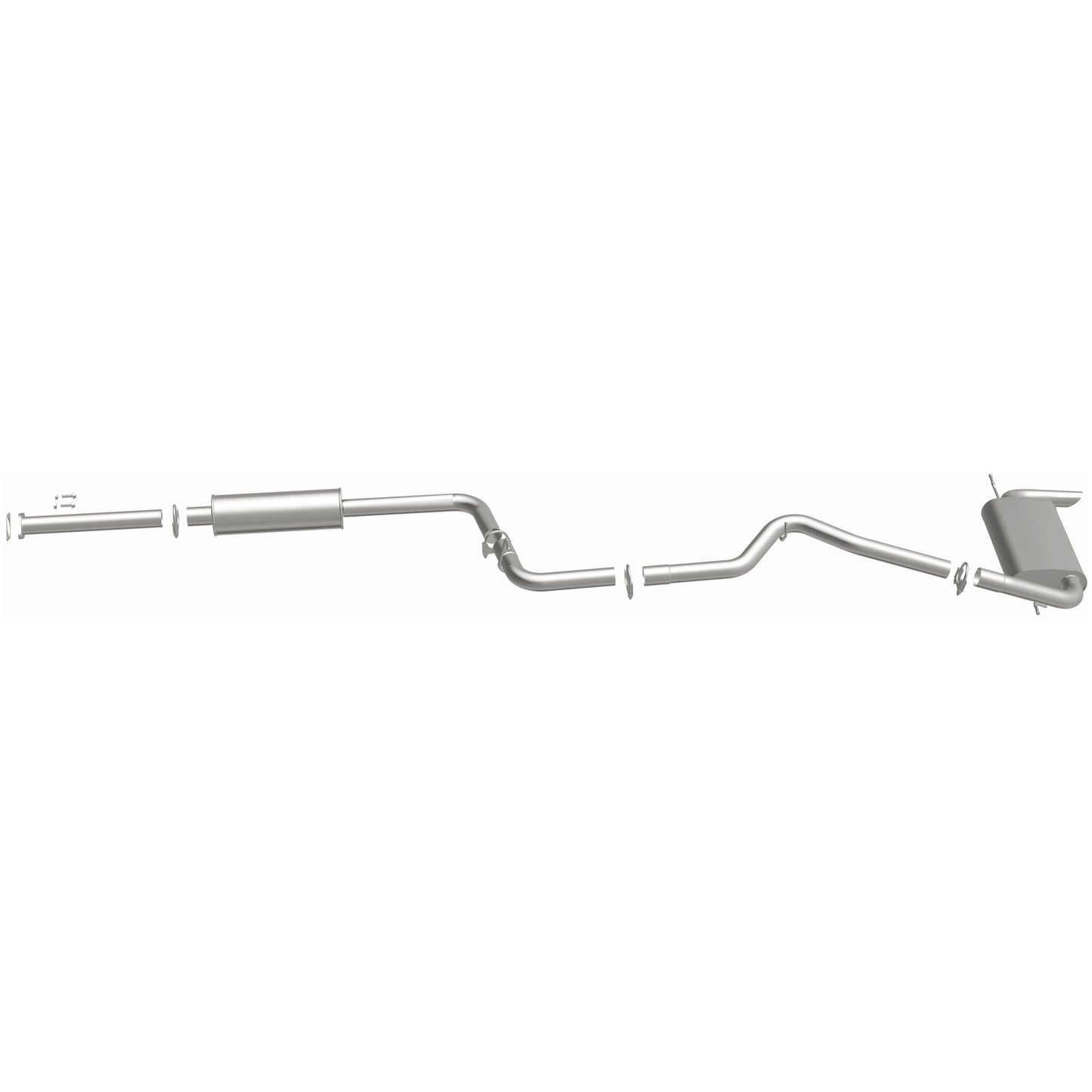 2012-2017 Ford Focus Direct-Fit Replacement Exhaust System 106-0583