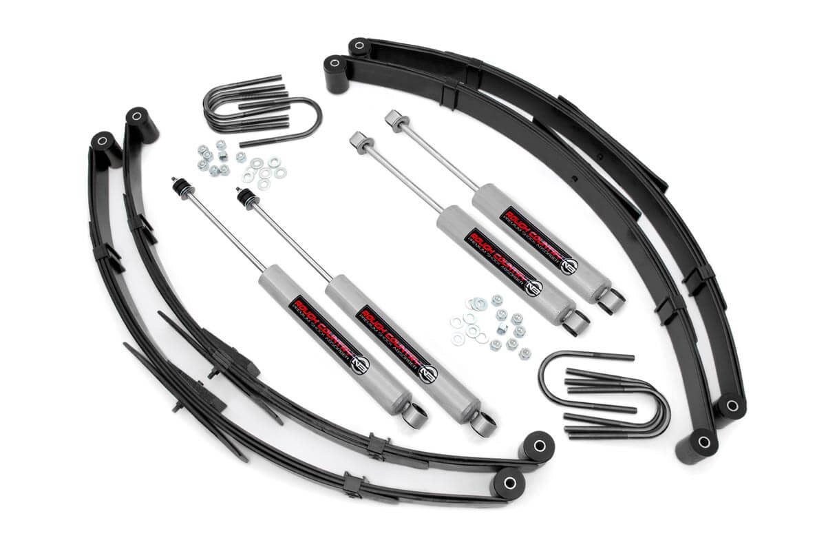 1995 Jeep Wrangler 2.5 Inch Lift Kit - Jeep Wrangler YJ 4WD (1987-1995) - 615.2