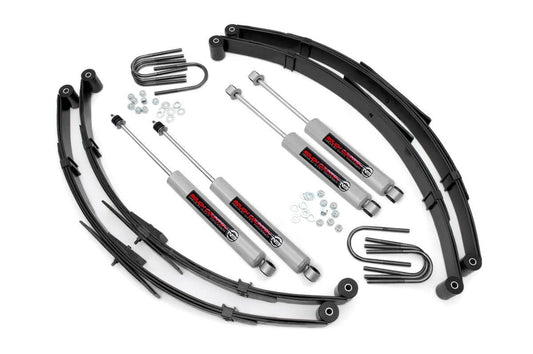 1995 Jeep Wrangler 2.5 Inch Lift Kit - Jeep Wrangler YJ 4WD (1987-1995) - 615.2