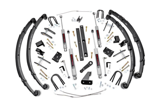 1995 Jeep Wrangler 4.5 Inch Lift Kit - X-Series - Power Steer - Jeep Wrangler YJ 4WD (1987-1995) - 617.2