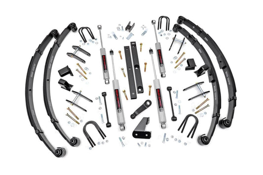 1991-1994 Jeep Wrangler 4.5 Inch Lift Kit - Power Steering - Jeep Wrangler YJ 4WD (1987-1995) - 618.2