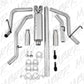 Fits 2006 Dodge Ram 1500 2 1/2in. Cat Back; Dual Split Side; AL - S5128AL - Cat Back Exhaust Car Part People