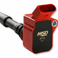 MSD Ignition Coils Blaster Series 2014-2019 VW/Audi 4 Cylinder, Red 4-pack  87164