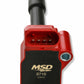 MSD Ignition Coils Blaster Series 2014-2019 VW/Audi 4 Cylinder, Red 4-pack  87164
