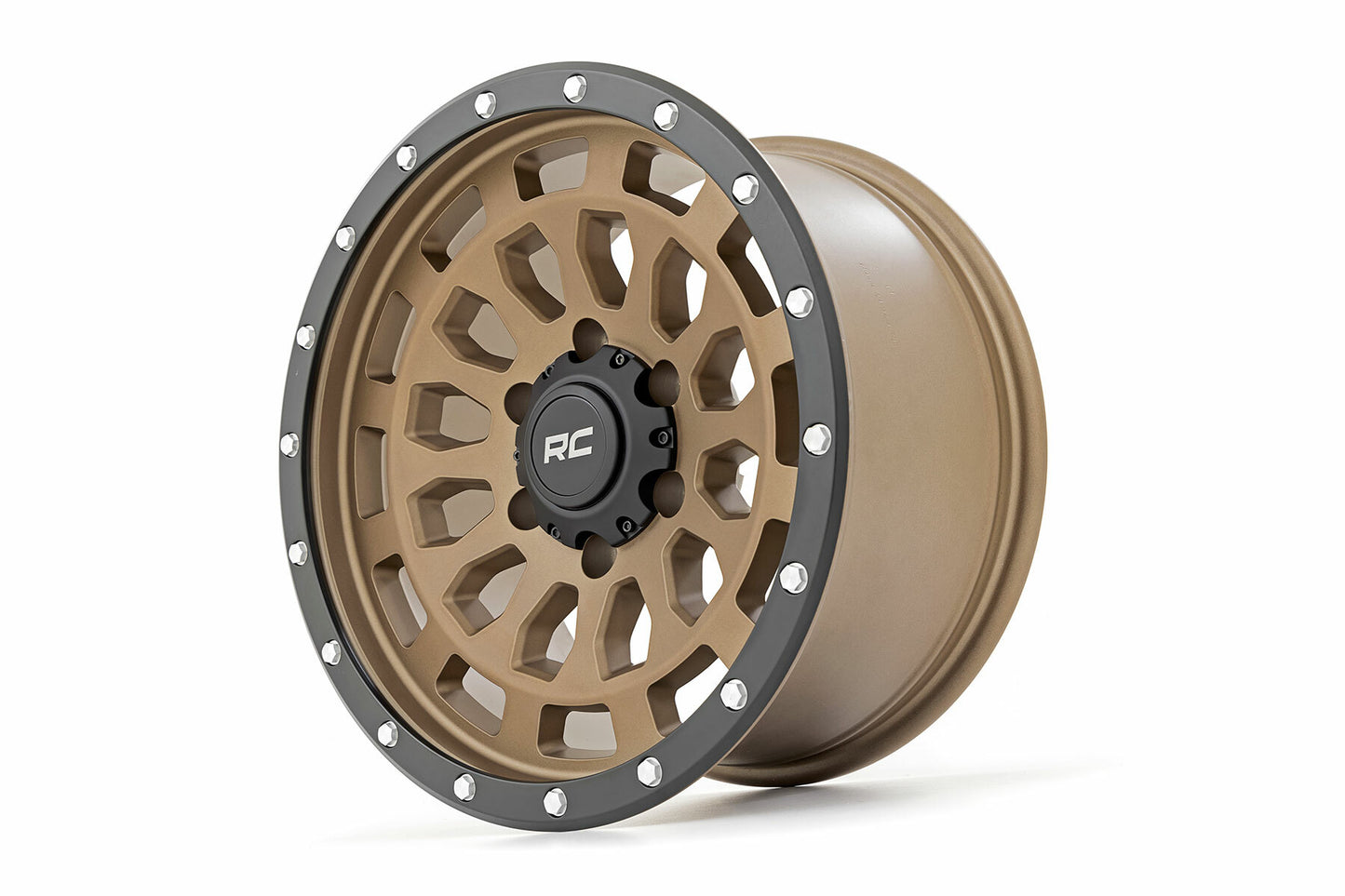 Rough Country 87 Series Wheel Simulated Bronze/Black 17x8.5 5x5 +0mm 87170918