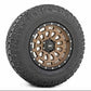 Rough Country 87 Series Wheel Simulated Bronze/Black 17x8.5 5x5 +0mm 87170918