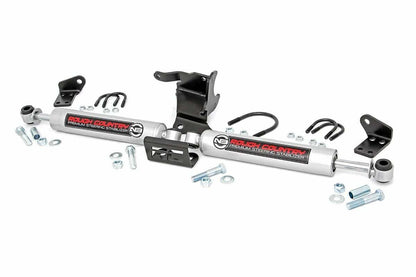 Fits Jeep Gladiator JT (18-24) N3 Steering Stabilizer; Dual; 2.5-8" Lift; 87304