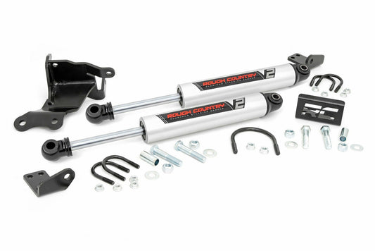 Fits Jeep Gladiator JT (18-24) V2 Steering Stabilizer Dual 2.5-8" Lift 8730470
