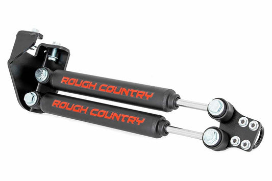 Fits Jeep Wrangler YJ 4WD (1987-1995) Dual Steering Stabilizer 4-6.5" Lift 87307