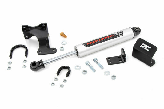 Fits Wrangler JK(07-18) V2 Steering Stabilizer Axle Bracket 2-8" Lift 8731970