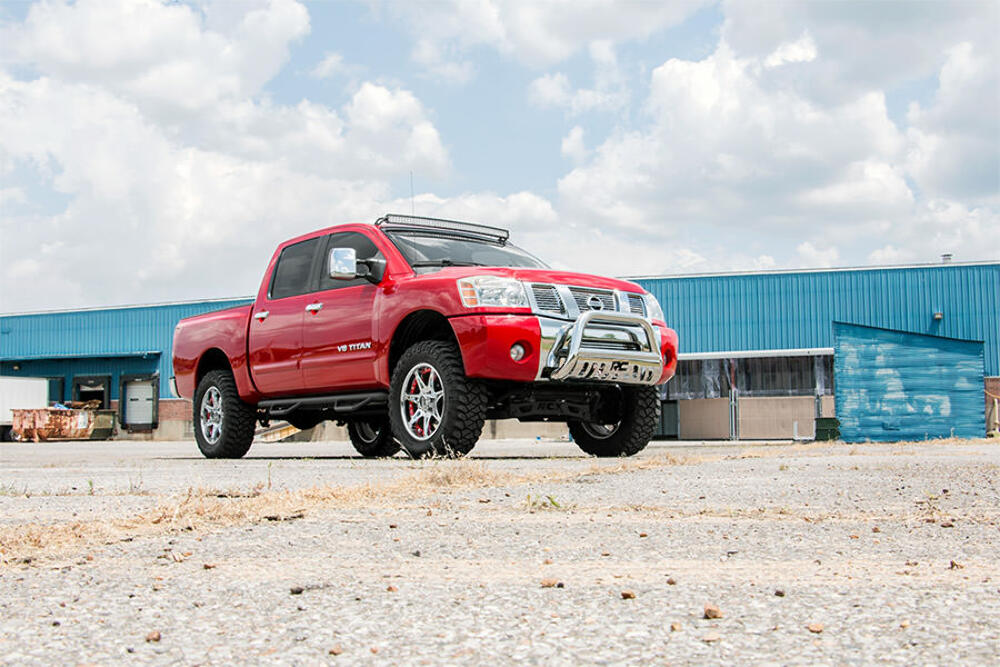 Fits Nissan Titan 2WD/4WD (2004-2015) 4 Inch Lift Kit; 874.2