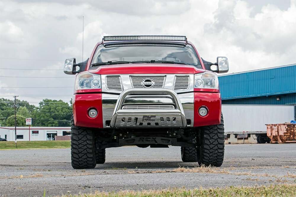 Fits Nissan Titan 2WD/4WD (2004-2015) 4 Inch Lift Kit; 874.2